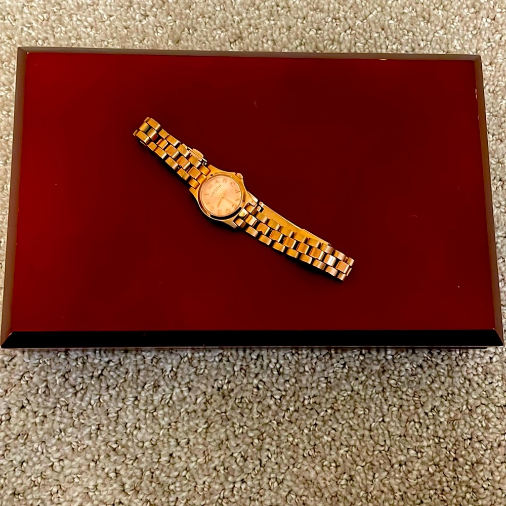 Marc by Marc Jacobs rose gold watch